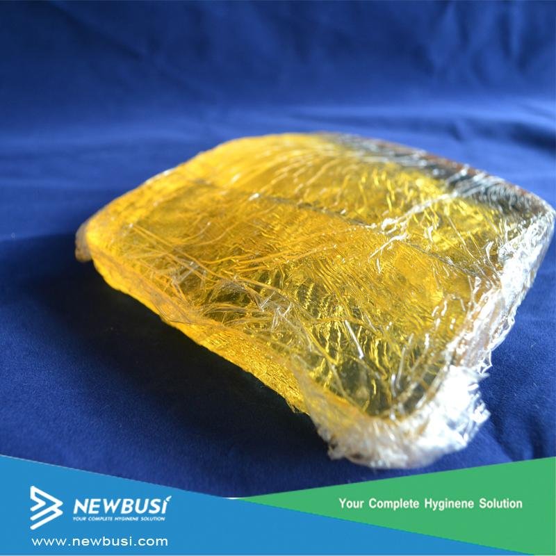 Hot melt adhesive for baby diaper and sanitary napkin 5