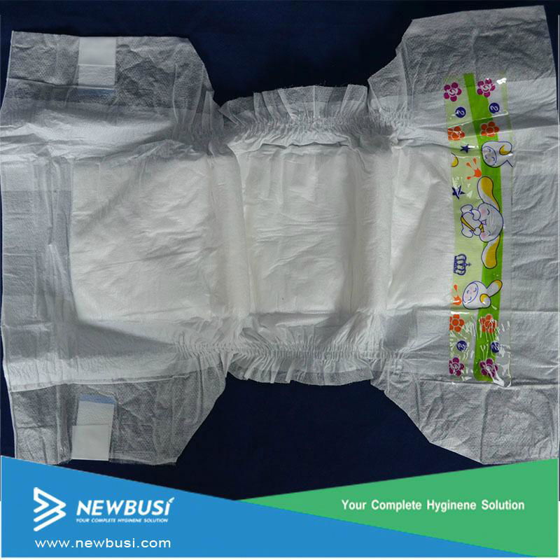 Super Soft Comfortable Disposable High Absorption Super Dryer Baby Diapers 5