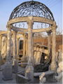 Stone gazebo for garden 4