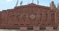 Red sandstone sculpture project for Inner Mongolia