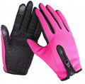 Winter Touch Screen Gloves Men Warm Windproof Glove For Men Fashion Classic Bla