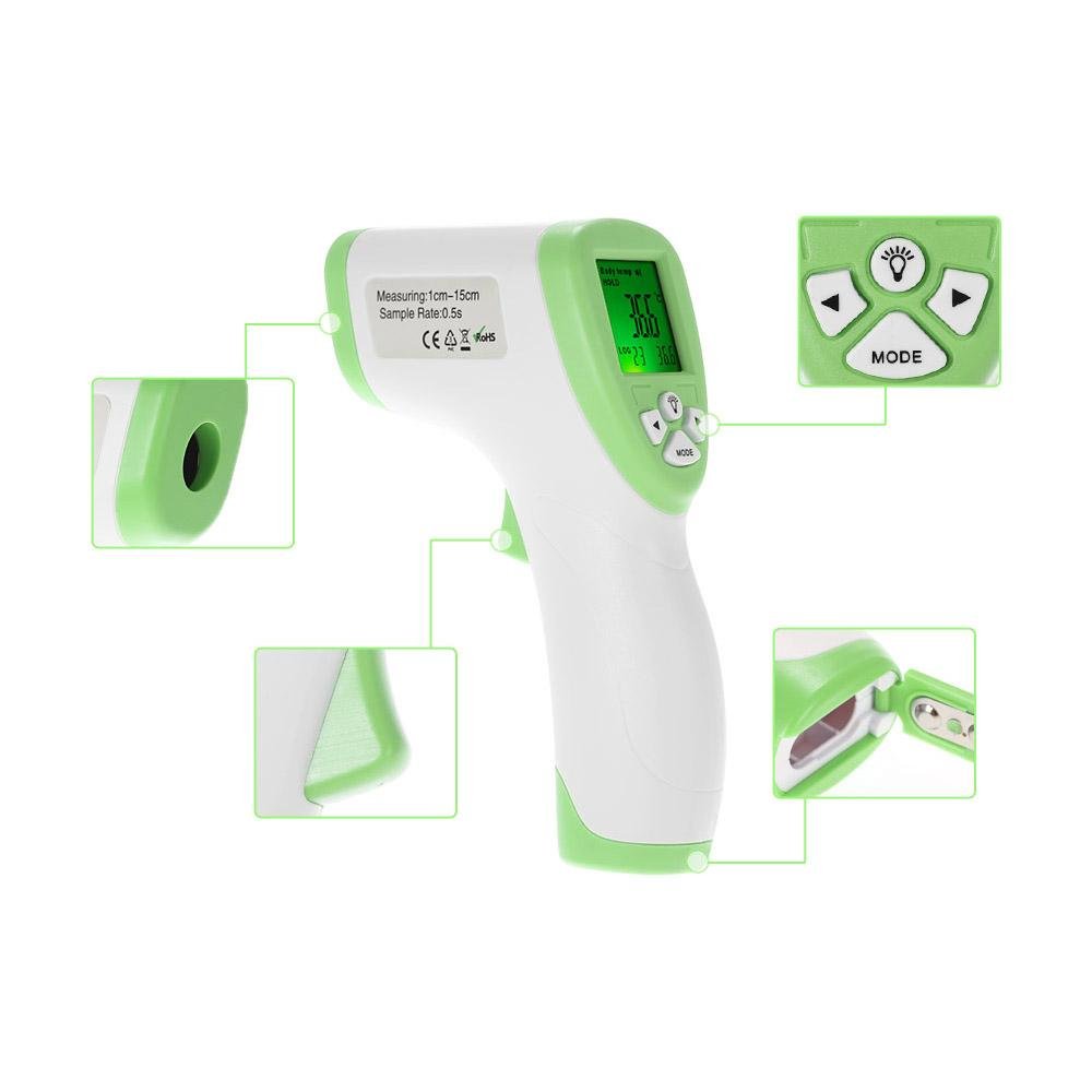 In Stock Digital Thermometer Infrared Baby Adult Forehead Non-contact Infrared T 3