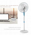 New folding telescopic mini fan USB rechargeable student portable small electric 5