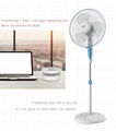 New folding telescopic mini fan USB rechargeable student portable small electric