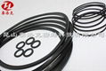  O ring suppor rubber retaining ring 1