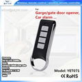 4 button metel remote control universal wireless transmitter 1