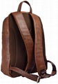 Brown Genuine Leather Backpack 5