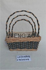 Willow Basket with Handle