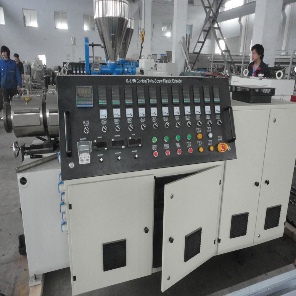 16mm-630mm PVC Pipe Making Machine 4