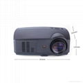 The Cheapest Projector with Multimedia TV HDMI USB Portable for Home Theater 1