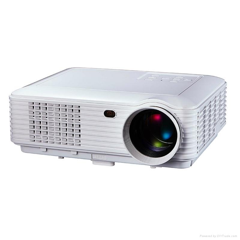 Wireless WIFI Mini Portable Projector 2000 Lumen 800 x 600 Full HD LED 5