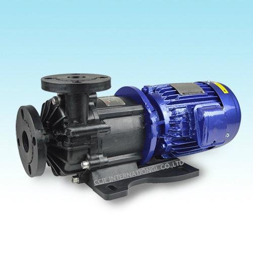 Seal -less magnetic drive pump for chemical water pump with can do dry run