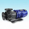Seal -less magnetic drive pump for chemical water pump with can do dry run