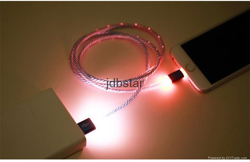 Mobile Phones LED Lightnning USB Cable 1m High Speed Charging+Data Sync Cable 2