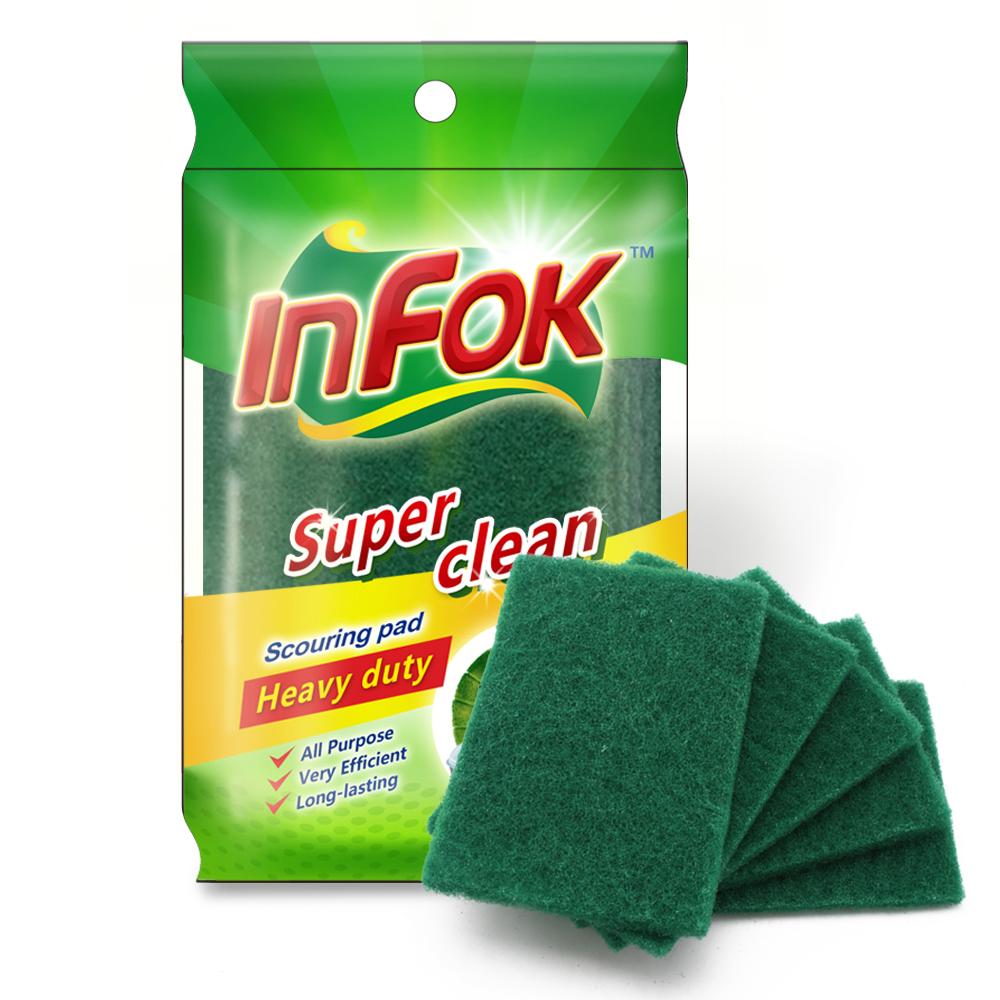 OEM cleaning green scrub pad INFOK (China Manufacturer) Kitchen