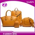 2017 women fashion popular lafy set handbags with good price 4