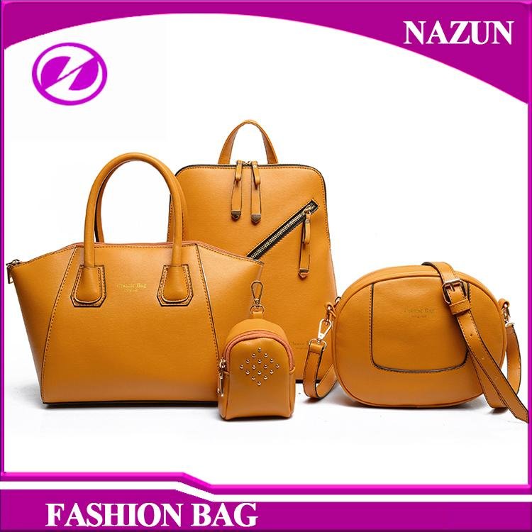 2017 hot sale lady handbags set with best price 2