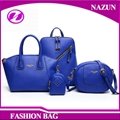 2017 hot sale lady handbags set with best price 4