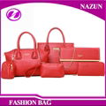 China factory women fashion popular lady set handbags with good price 5