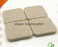 non-woven self adhesive felt pad, felt sticker for chair or table 3