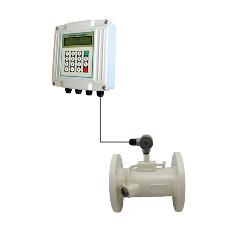 clamp type wallmounted  ultrasonic flow meter 3