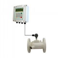 clamp type wallmounted  ultrasonic flow meter 3