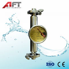 clamp metal tube rotameter flowmeter