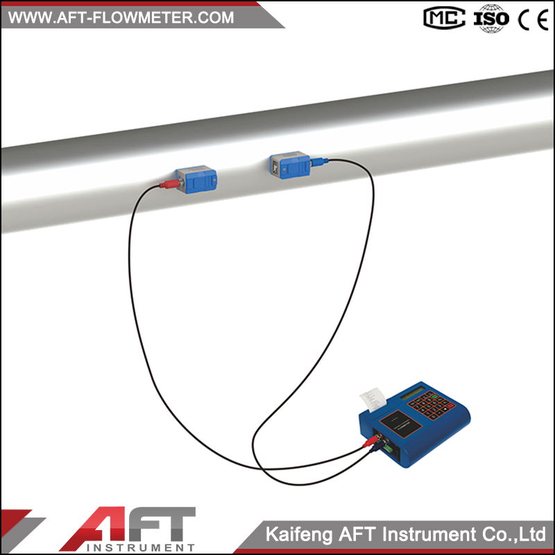 portable ultrasonic flow meter