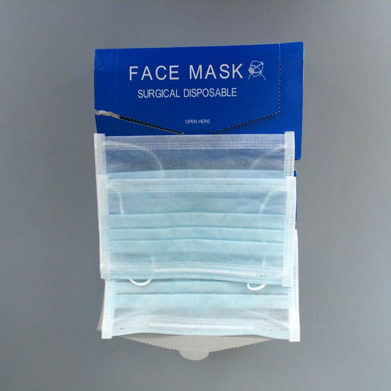 Disposable face mask with earloop or ties 4