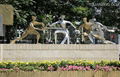 台湾雕塑城市主题不锈钢雕塑 建筑物景观雕塑