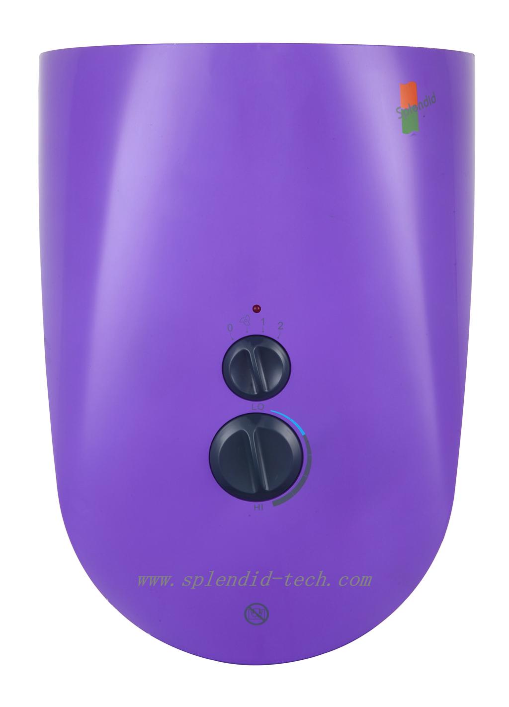 Bathroom down flow fan heater IP24 waterproof with towel rail towel