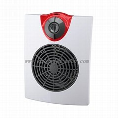 Home fan heater  with overheat protection adjustable thermostat IP21 waterproof