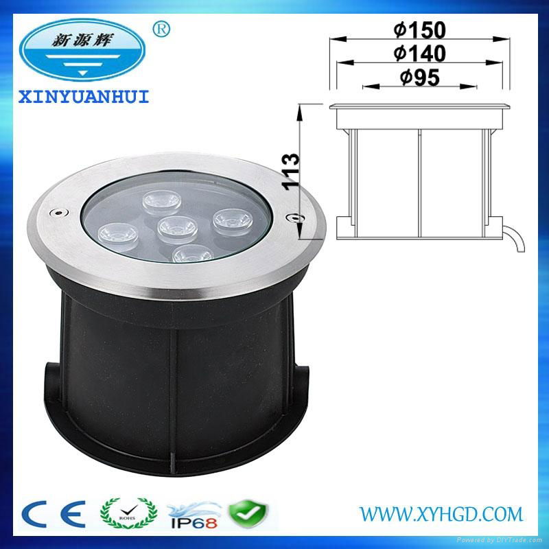 Waterproof IP68 Stainless Steel LED Inground Pool Light