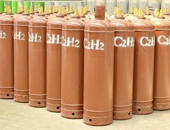 40L acetylene cylinders