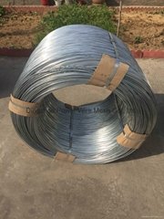Hot dip galvanized wire