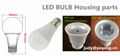 Latest Products in Market 5w a50 E27 plastic with Aluminum Led Bulb housing 1