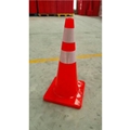 Flexible Reflective PVC Orange Traffic Cones 1