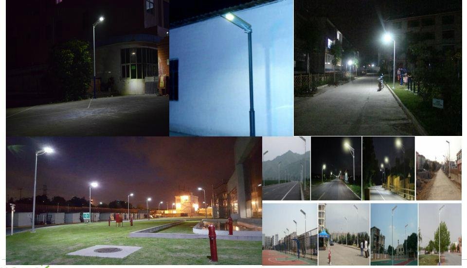 60W all in one LED solar street lights  4