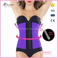 S-shaper Slimming Corset Latex Sport Waist Trainer Cincher 2