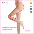 S-SHAPER Anti Embolism Stockings Footless OPAQUE Compression Tights  1