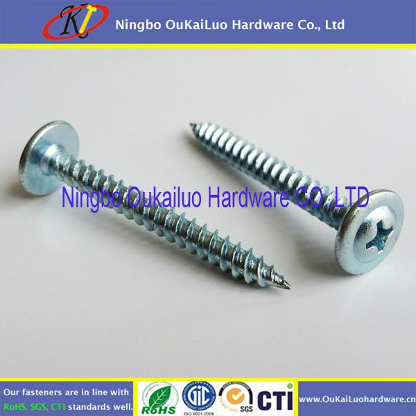 Galvanized Phillips Modfied Truss Head KLath Self Tapping Screws OKL
