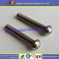 18-8 Stainless Steel Round Head Slotted