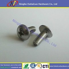 Stainless Steel DIN 967 A2 Philips Modified Truss Head Machine Screw Suppliers