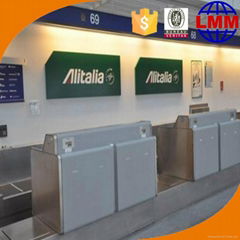 LMM high performance-price security check-in conveyor in airport