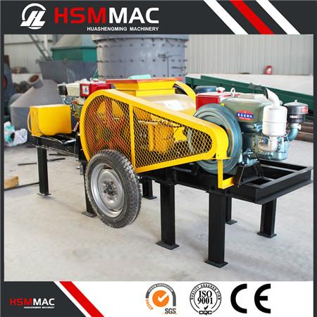 HSM ISO CE ore roller crusher working principle