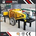 HSM ISO CE ore roller crusher working