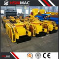 HSM small size sinter tooth roller crusher apply 3