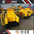 HSM small size sinter tooth roller crusher apply 4