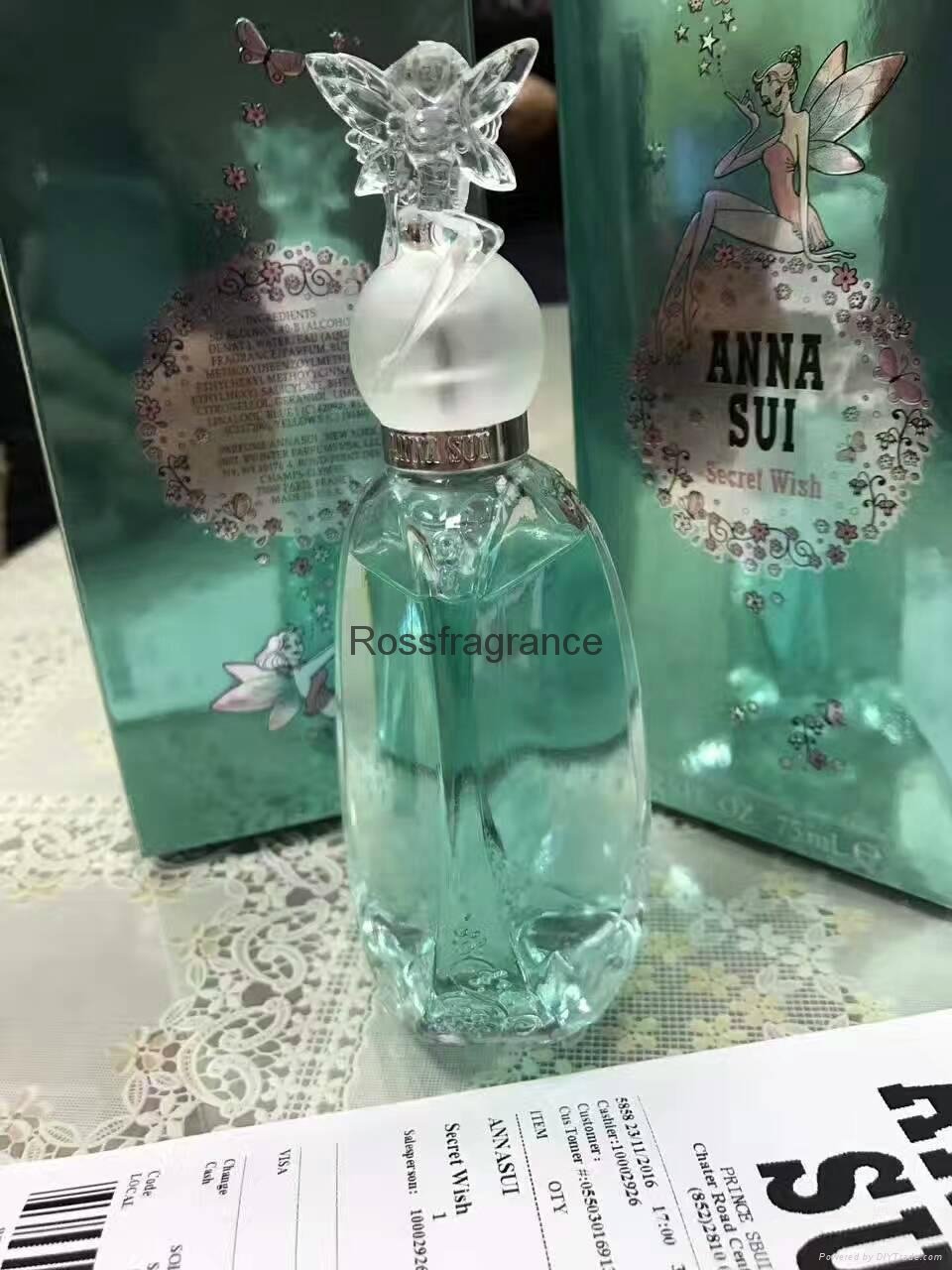 Hot sale Glass bottle perfume Anna sui perfume 100ml  1