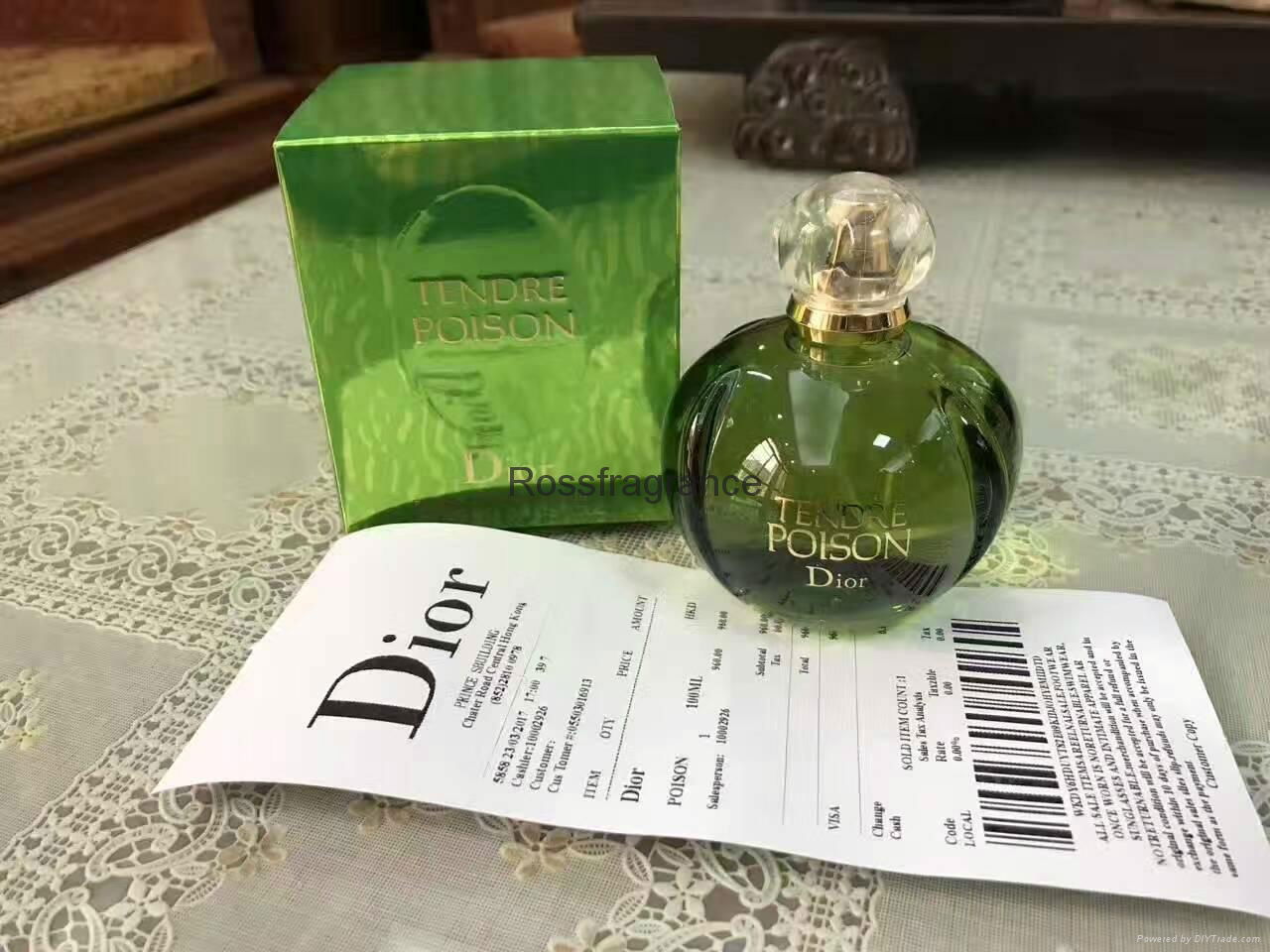 Glass bottle perfume poison perfume for female